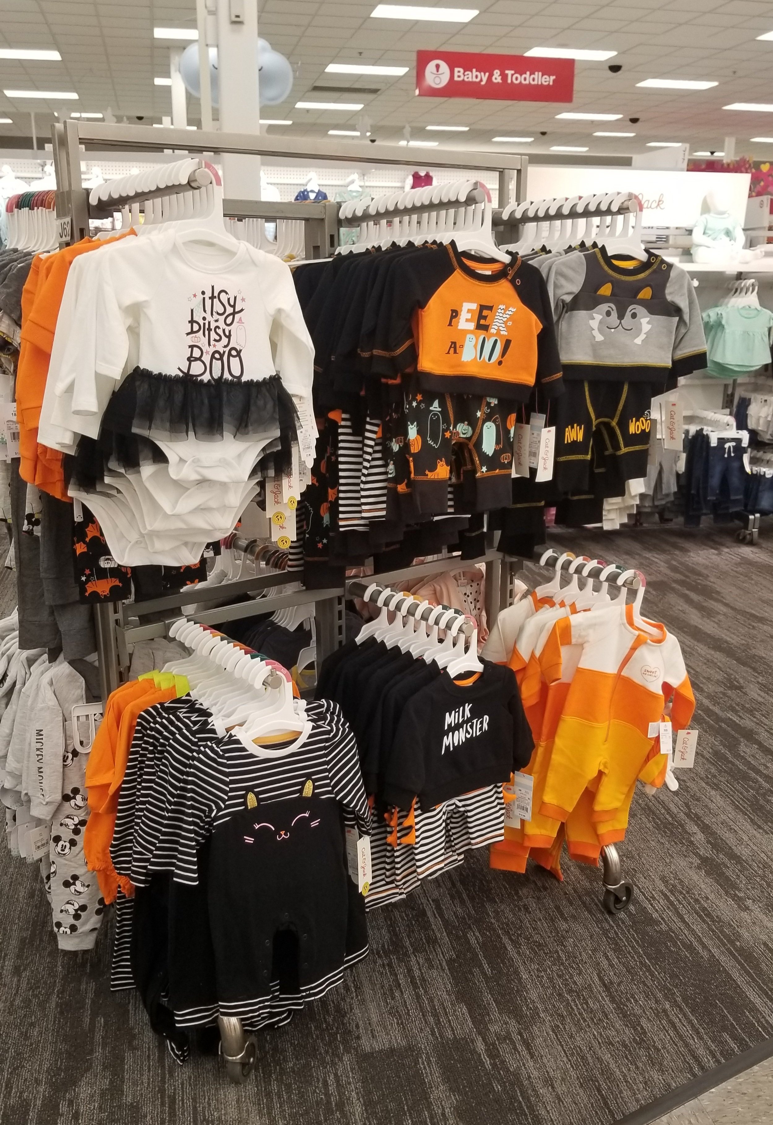  Halloween collection for Baby Cat &amp; Jack for Target 2020  Illustrated and designed all graphics and patterns in collection 