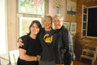 Prof Jayne Raisborough (girl I met on a train) & her partner Anne