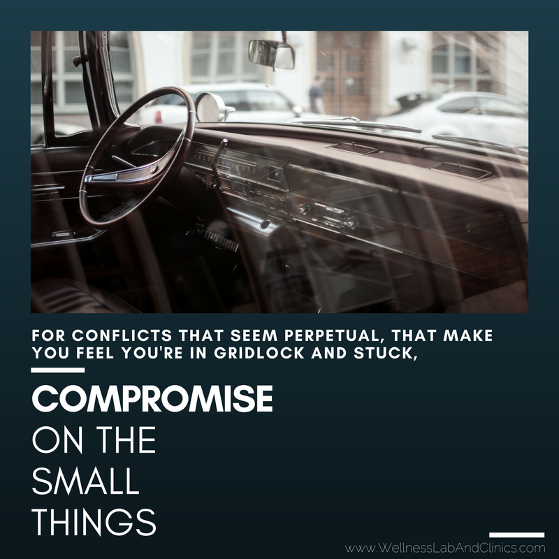 At home therapy: managing chronic conflicts