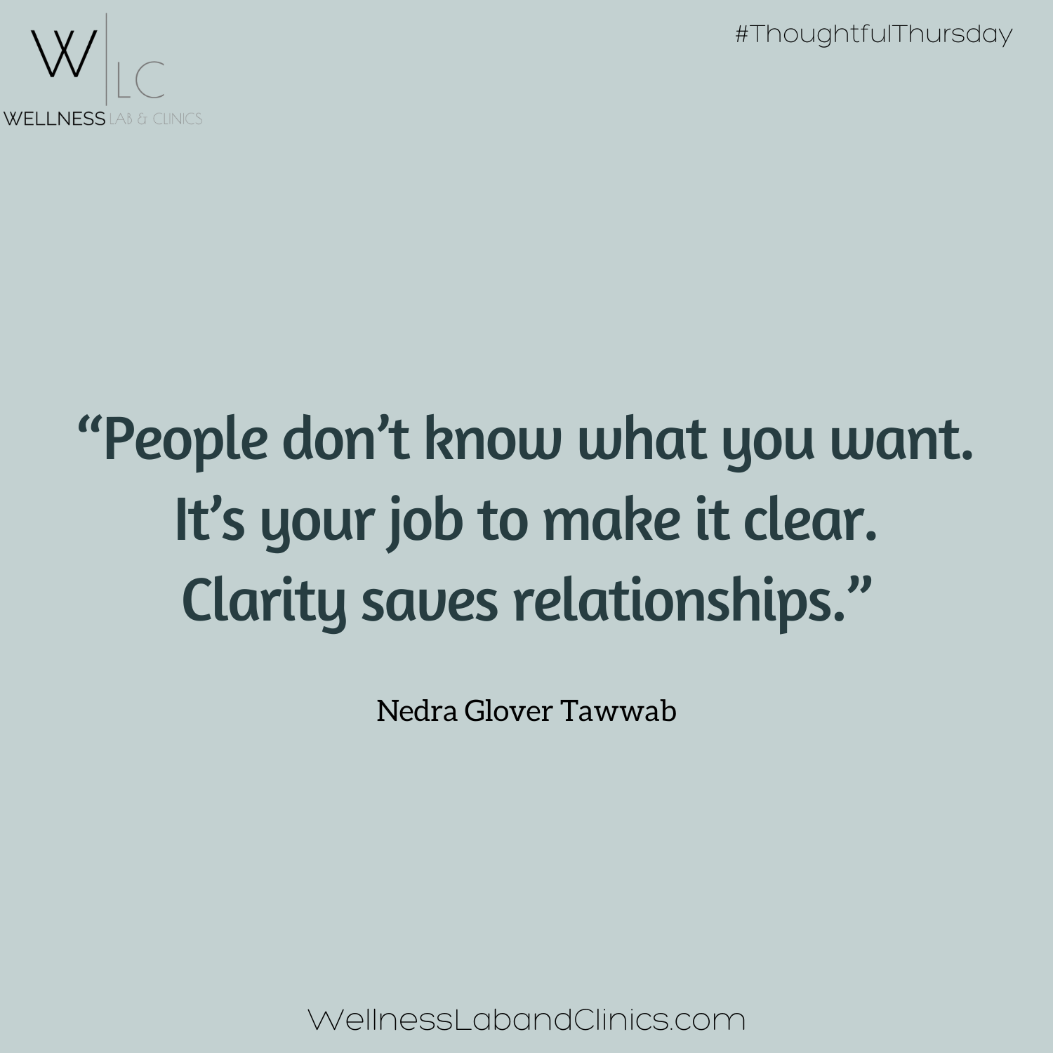 THOUGHTFUL THURSDAY Clarity Wellness Lab Clinics thoughtful-thursday-clarity-wellness-lab-clinics