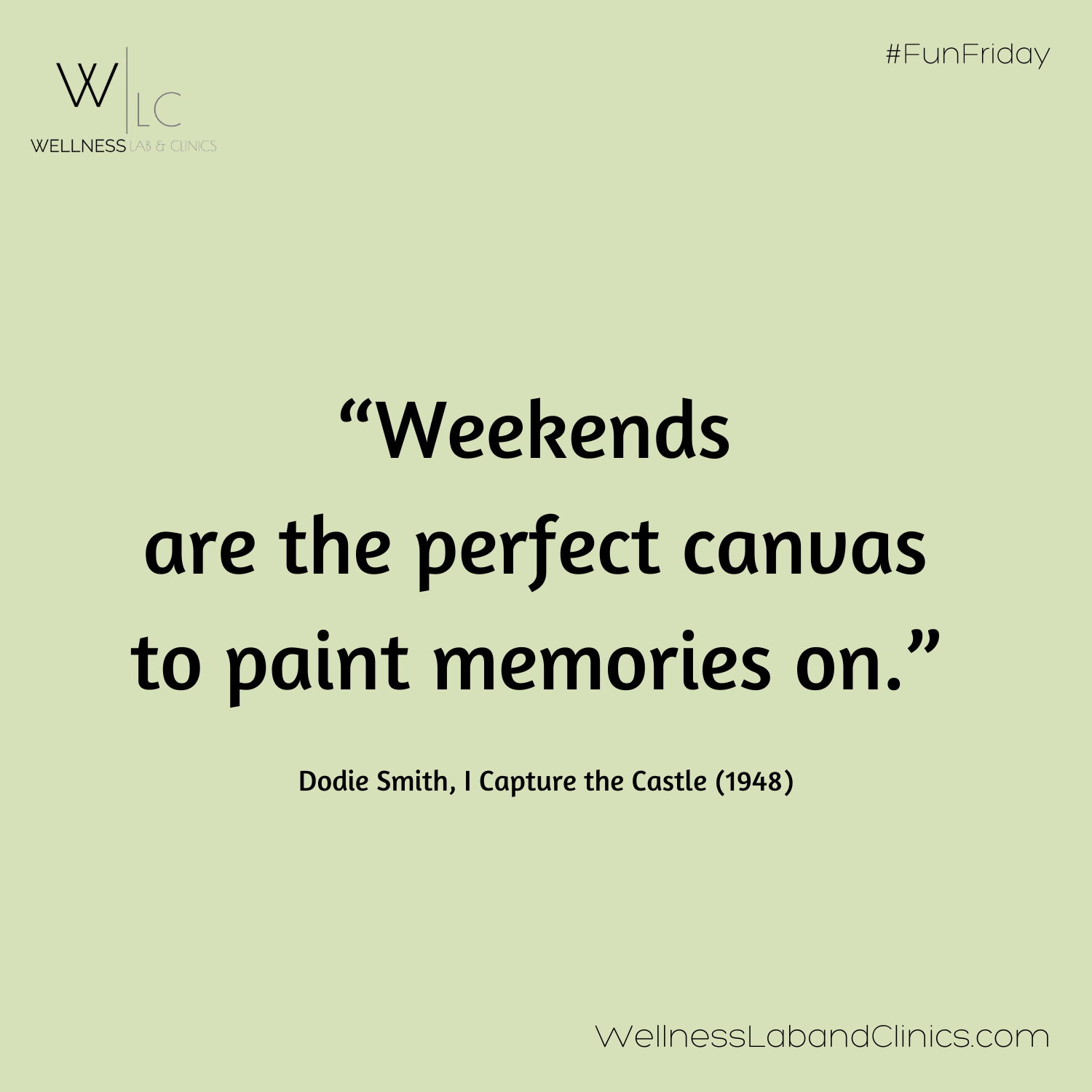 FUN FRIDAY: The Art Of Memories — Wellness Lab & Clinics