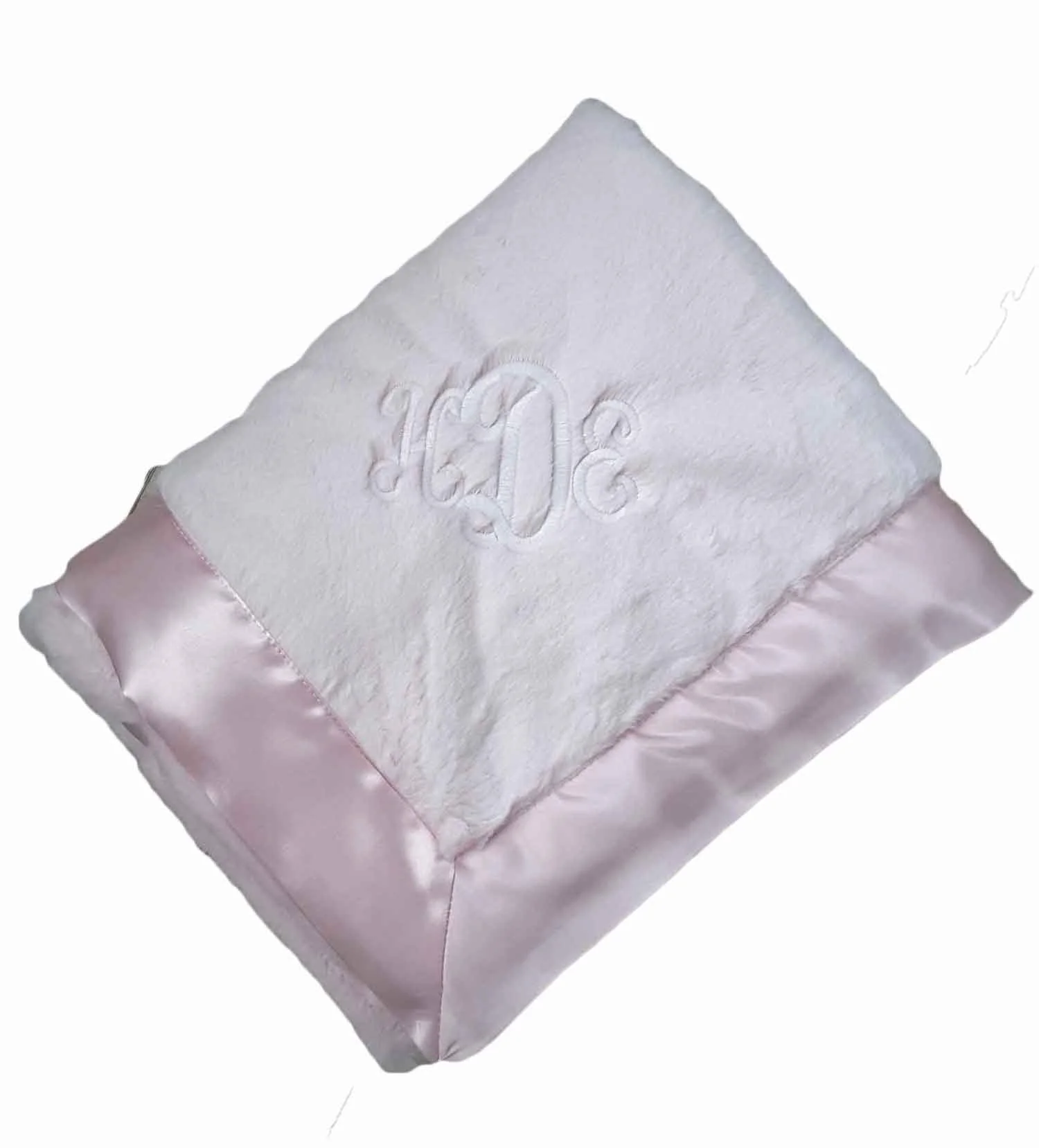 monogrammed little giraffe blanket