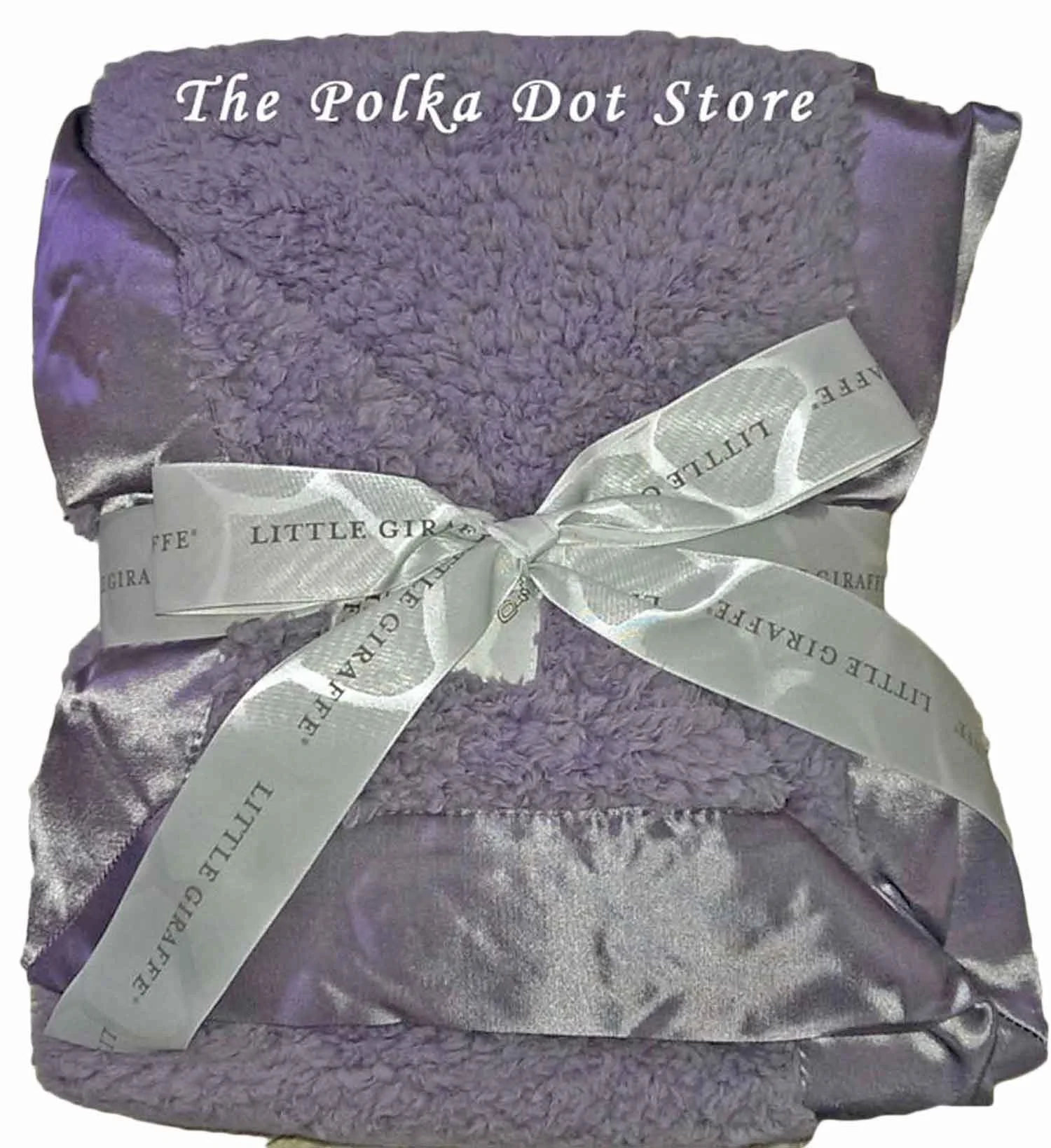 little giraffe chenille blanket