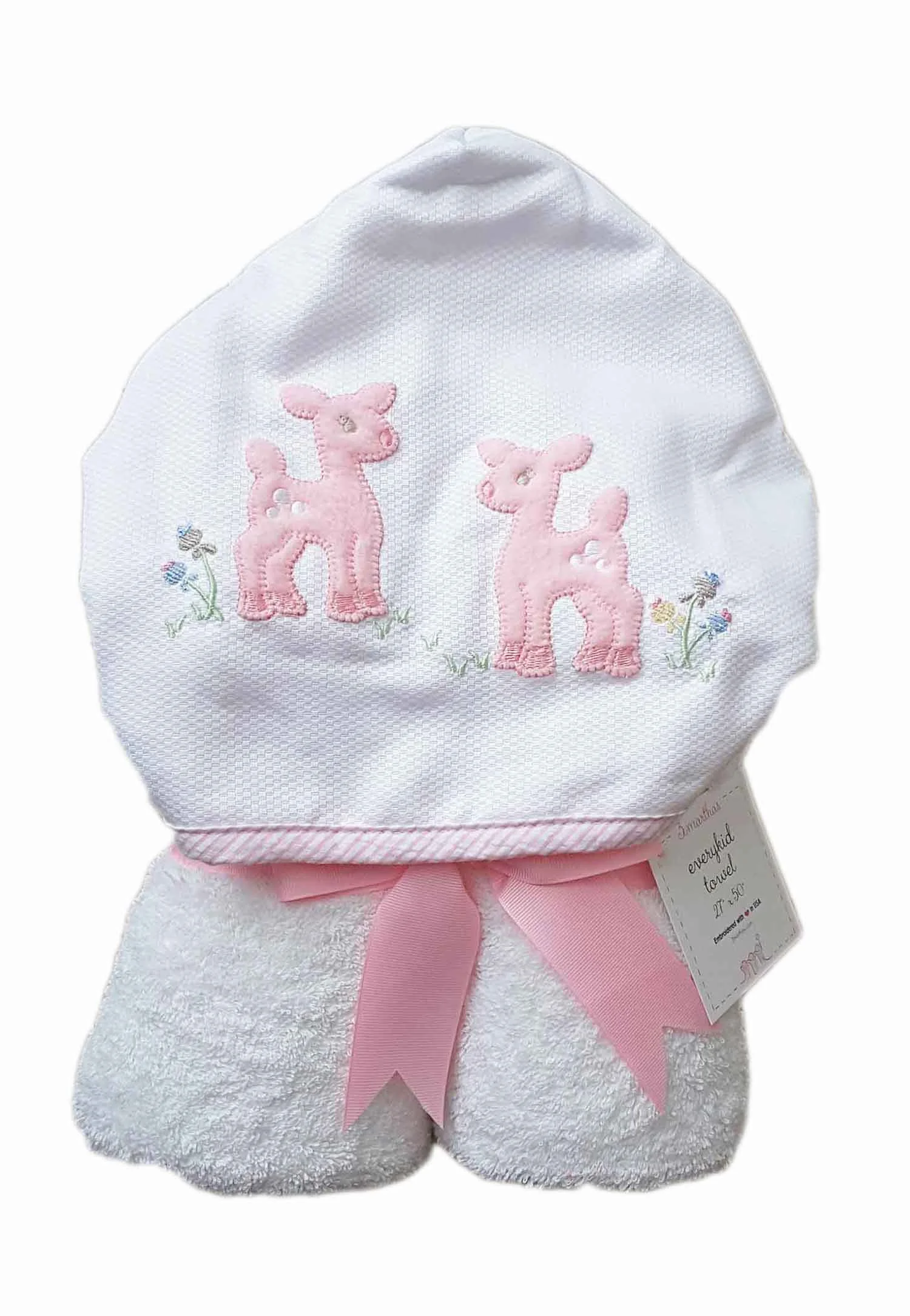 deer hooded towel