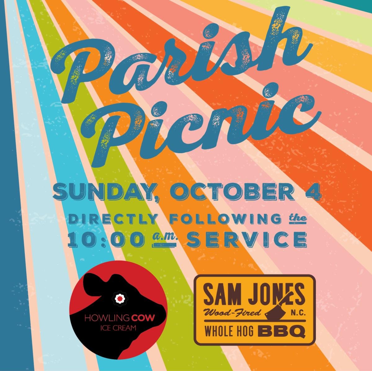 Parish Picnic: Oct. 4