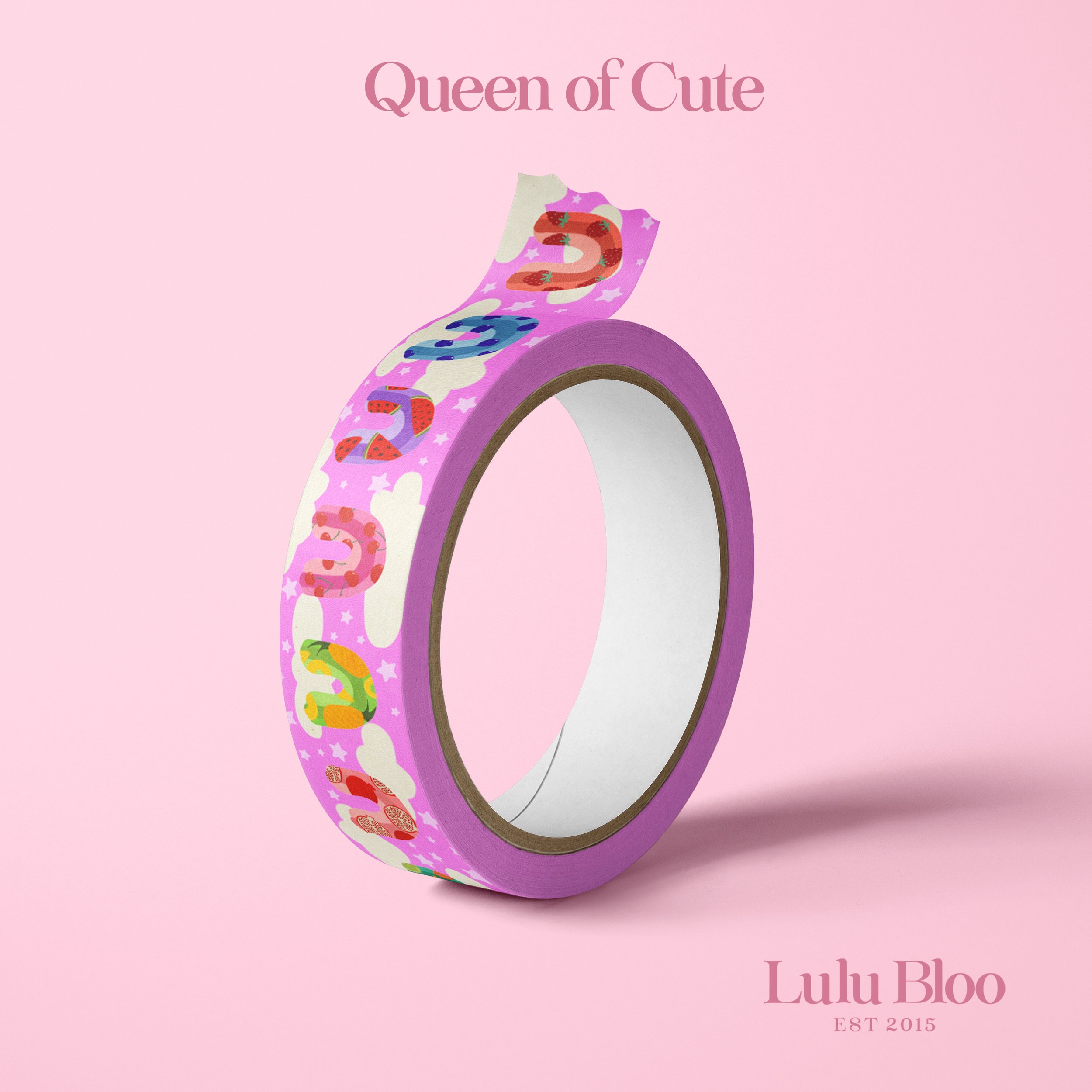 Fruity Rainbow Washi Tape — Lulu Bloo