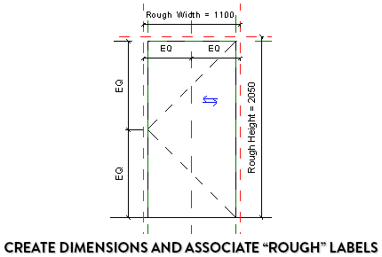 create-dimensions-assign-rough-labels-revit-doors