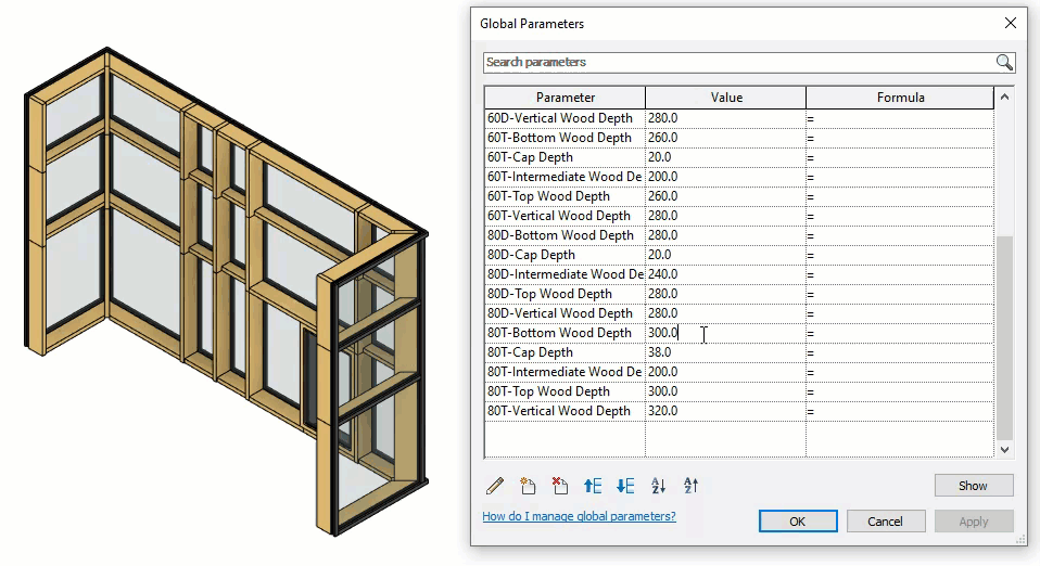 Timber Curtain Wall Free Revit Family Download — REVIT PURE