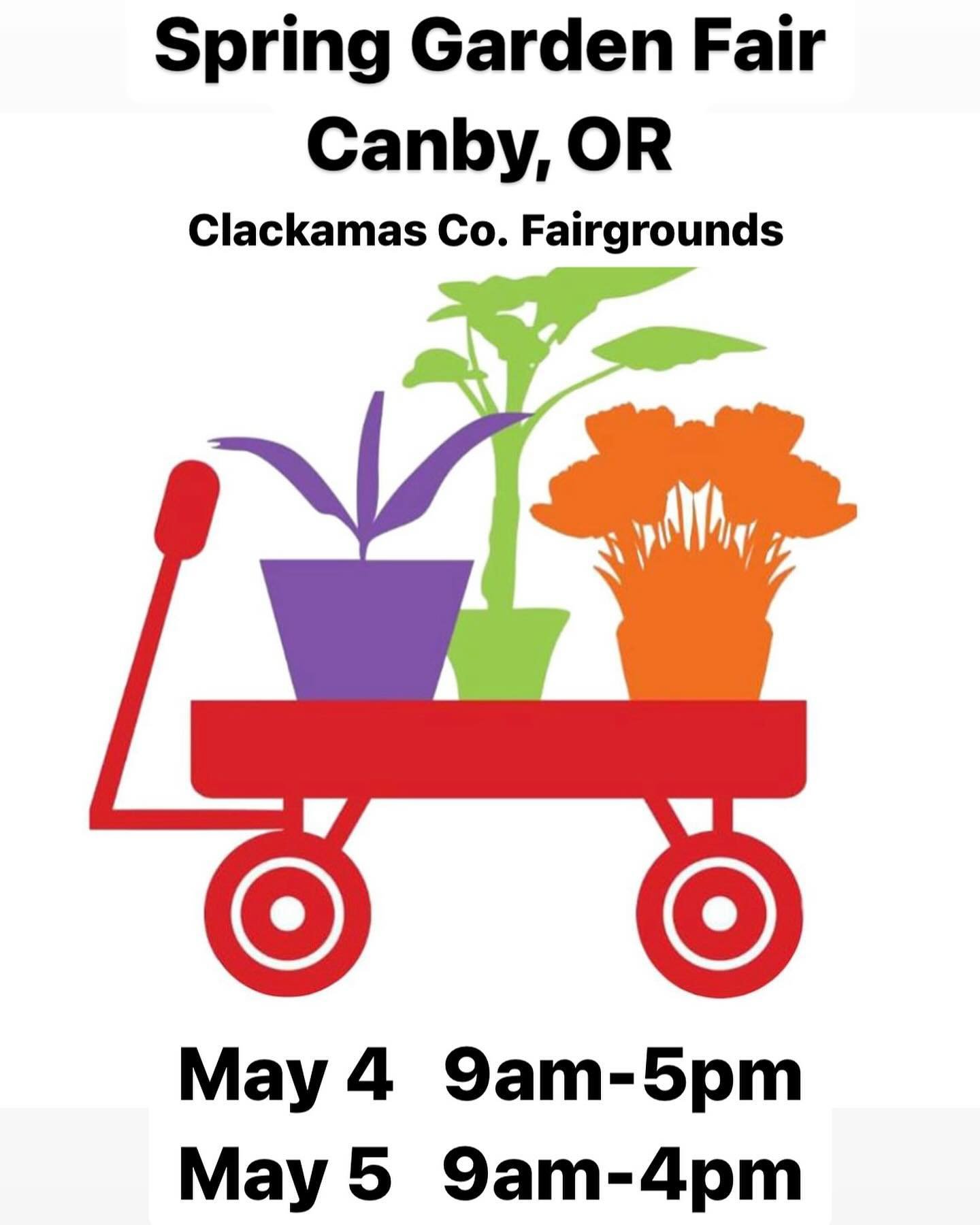 Come visit Echo Valley Natives at the Spring Garden Fair presented by the Oregon Master Gardeners in Canby!

Sat May 4 9am-5pm
Sun May 5 9am-4pm
Clackamas County Fairgrounds
$7 admission (Under 16 Free!) 
Free parking
Springgardenfair.org

We have be