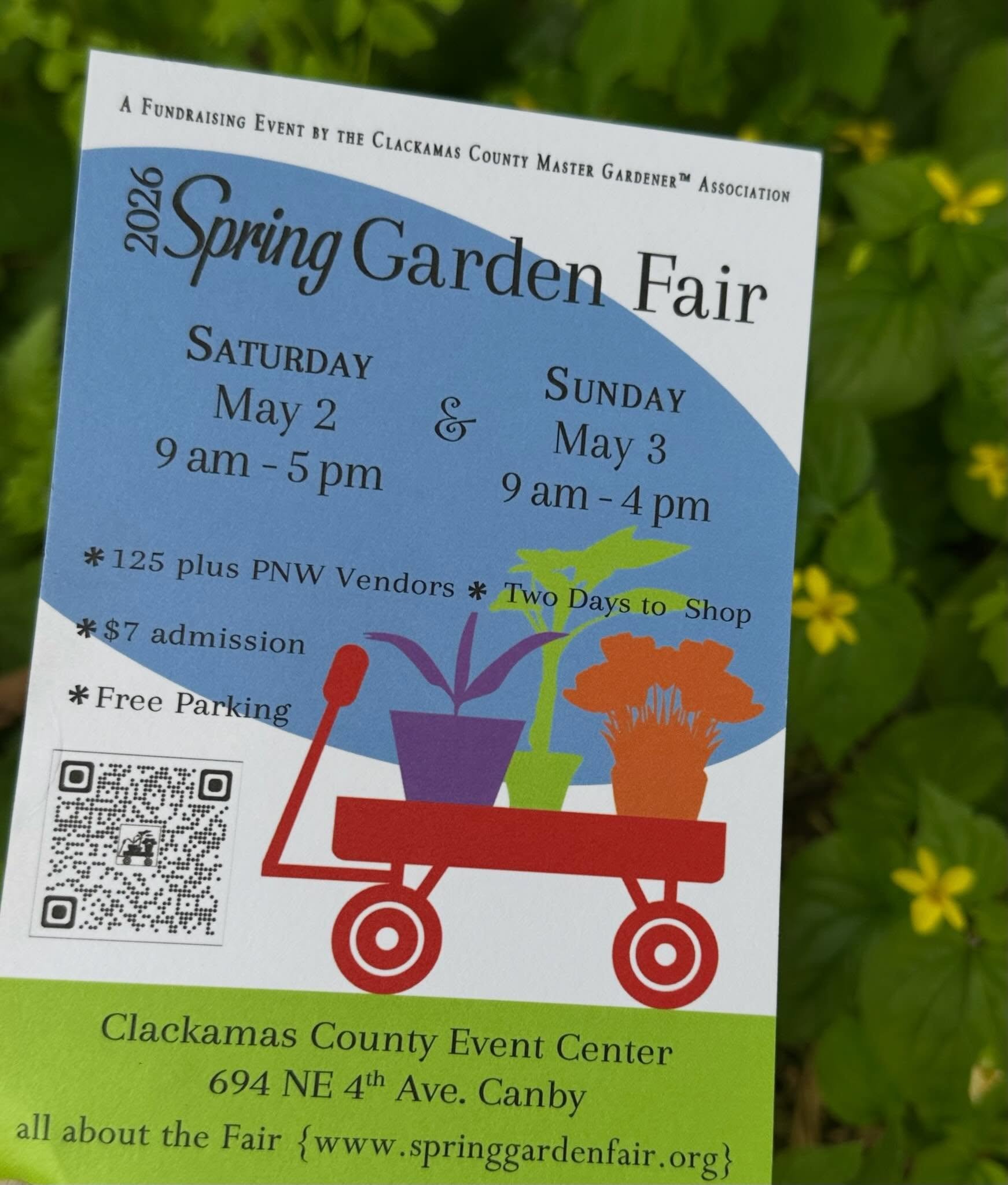 Come visit us at the @springgardenfair in Canby NEXT WEEKEND!

We&rsquo;ve been pulling all the pretties around the nursery so that we can showcase some of our best stuff at this awesome annual plant sale put on by the Clackamas County Master Gardene