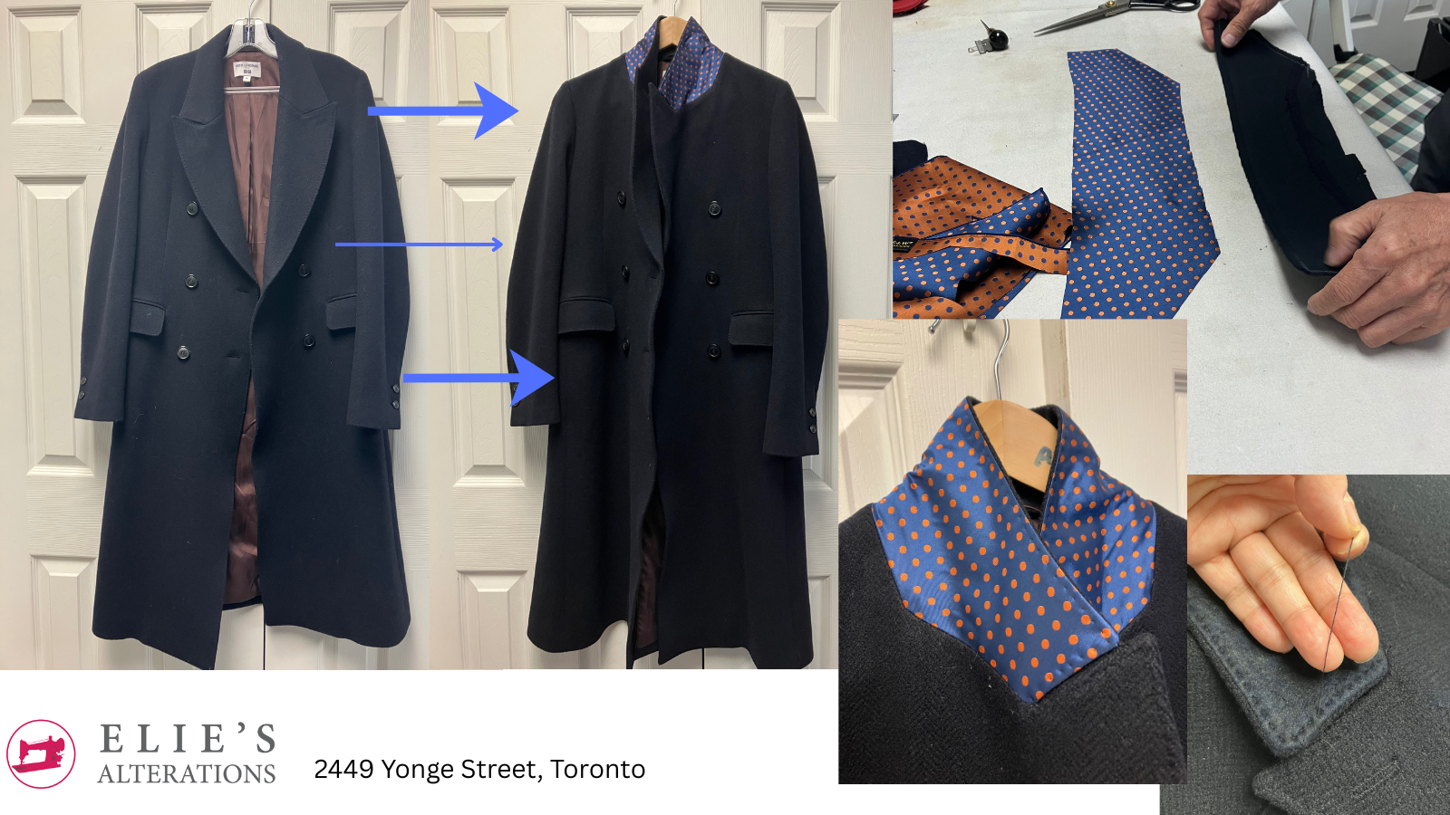 Make Your UNIQLO Wool Coat Fancy: Transform It with a Custom Collar