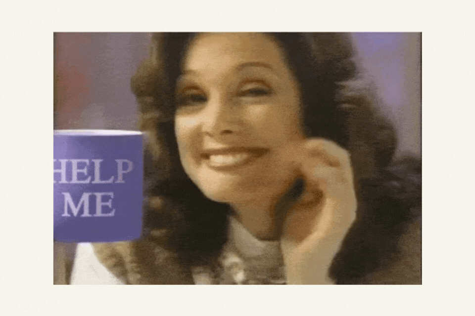 Humorous GIF representing emotional overwhelm while trying to regulate yourself and others in a relationship.