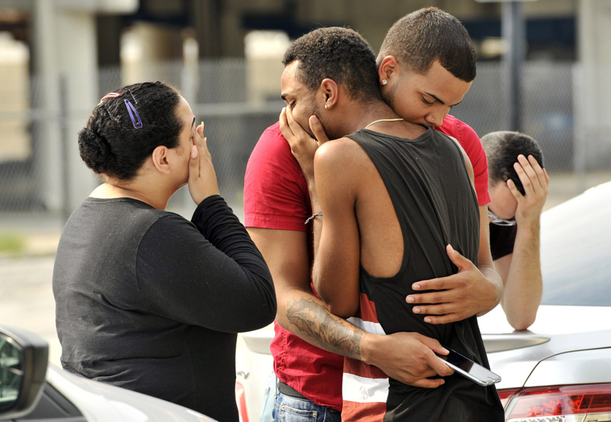 I'm proud to have one of my news photos selected by Thomson Reuters as one of their best 100 images of 2016. It shows f riends and family members embracing outside the Orlando Police Headquarters after survivors gave statements to detectives during the investigation of a mass shooting at the Pulse night club in Orlando, Florida, June 12, 2016. 