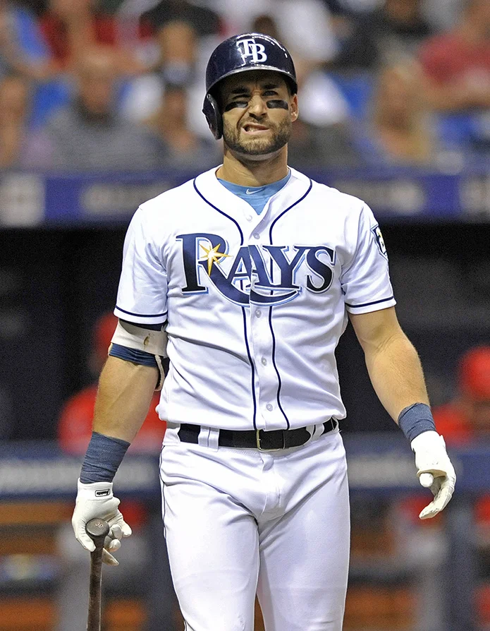 Making faces. Swing and a miss. Tropicana Field. St. Petersburg