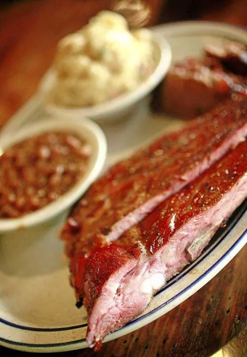 All you can eat ribs at Stone Mill BBQ and Steakhouse