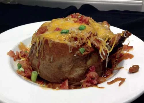 smokehouse spud at stone mill bbq and steakhouse