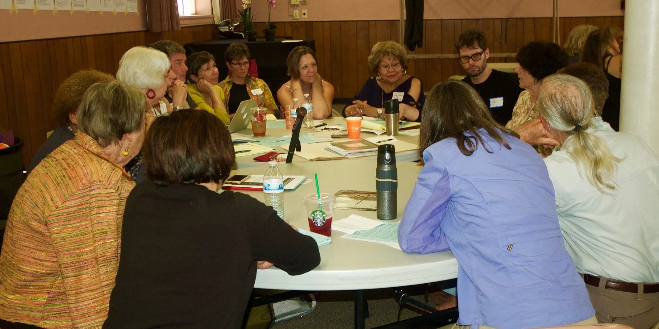 One of the afternoon breakout groups.