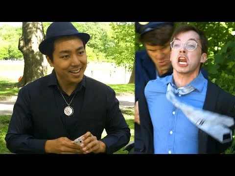 Street Magician's Best "Trick"