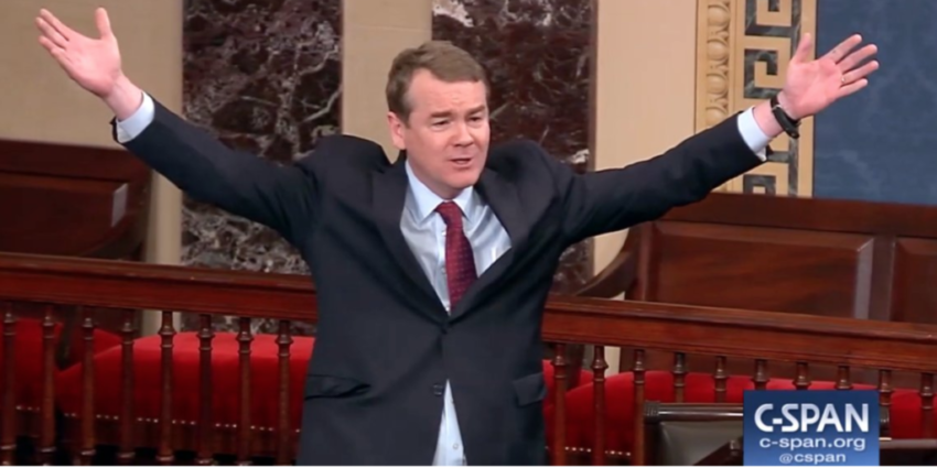 Victory! A feeling Michael Bennet will not have in the presidential race.