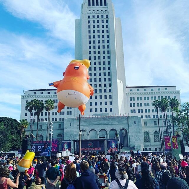 Happy #womensmarchLA! To another year of being a thorn in the side of the patriarchy.