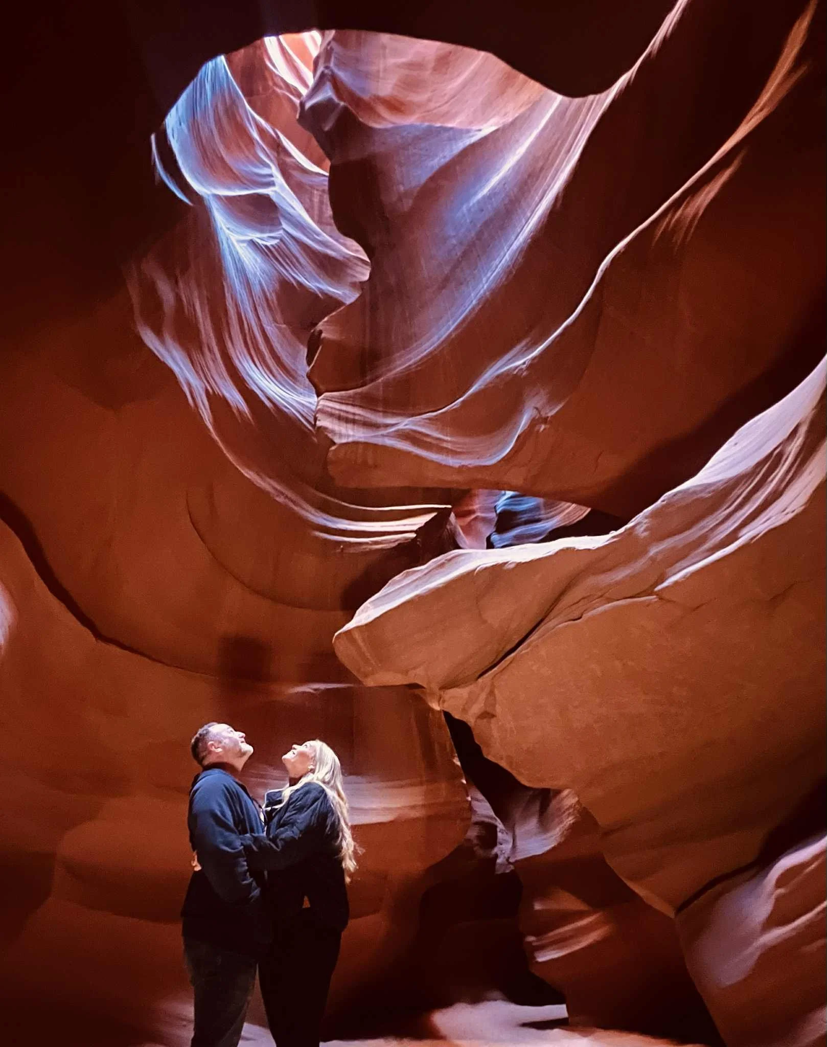21st Anniversary Trip: Upper Antelope Canyon, Horseshoe Bend, Biidi Arch, Grand Canyon 