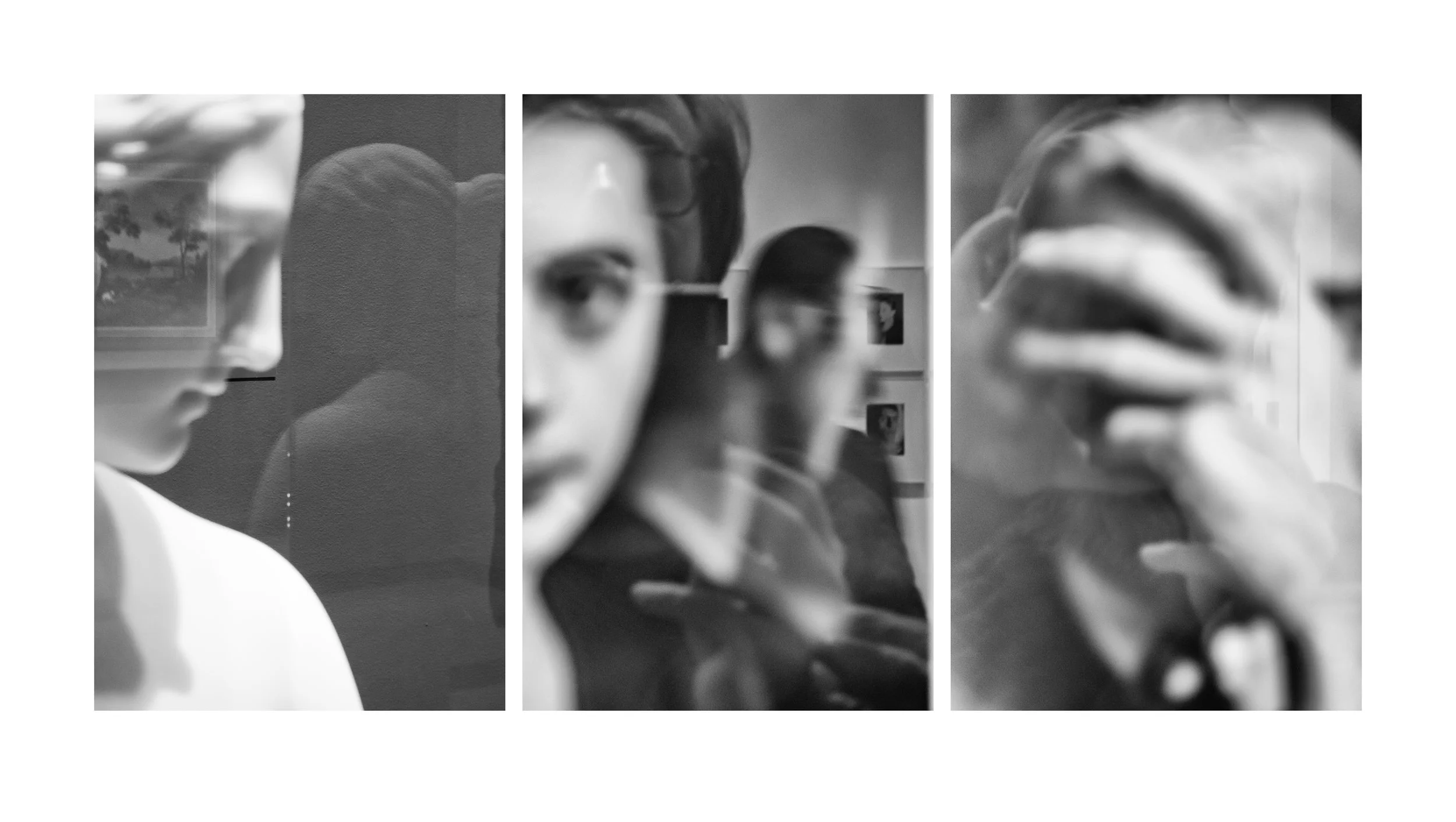 Triptych: Hands and Faces
