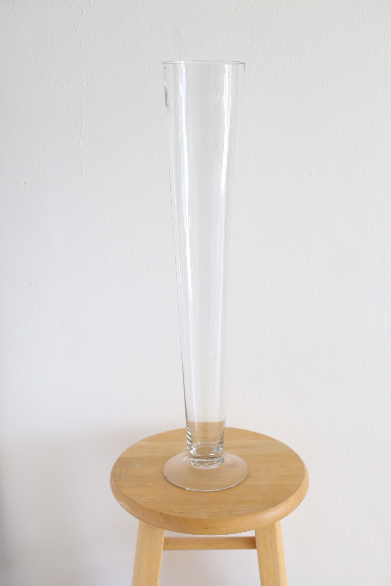 trumpet vase - 24" x  4.5"