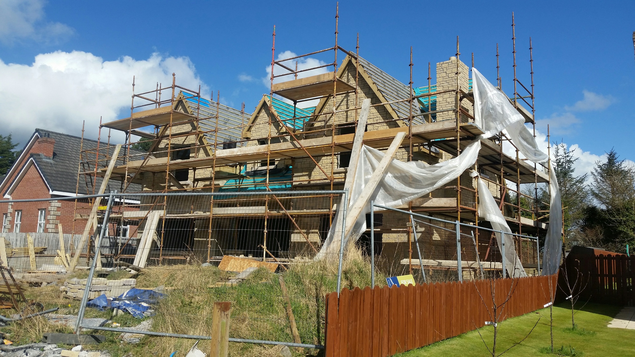 Armagh Self Build Nearing Completion — Tumilty Design