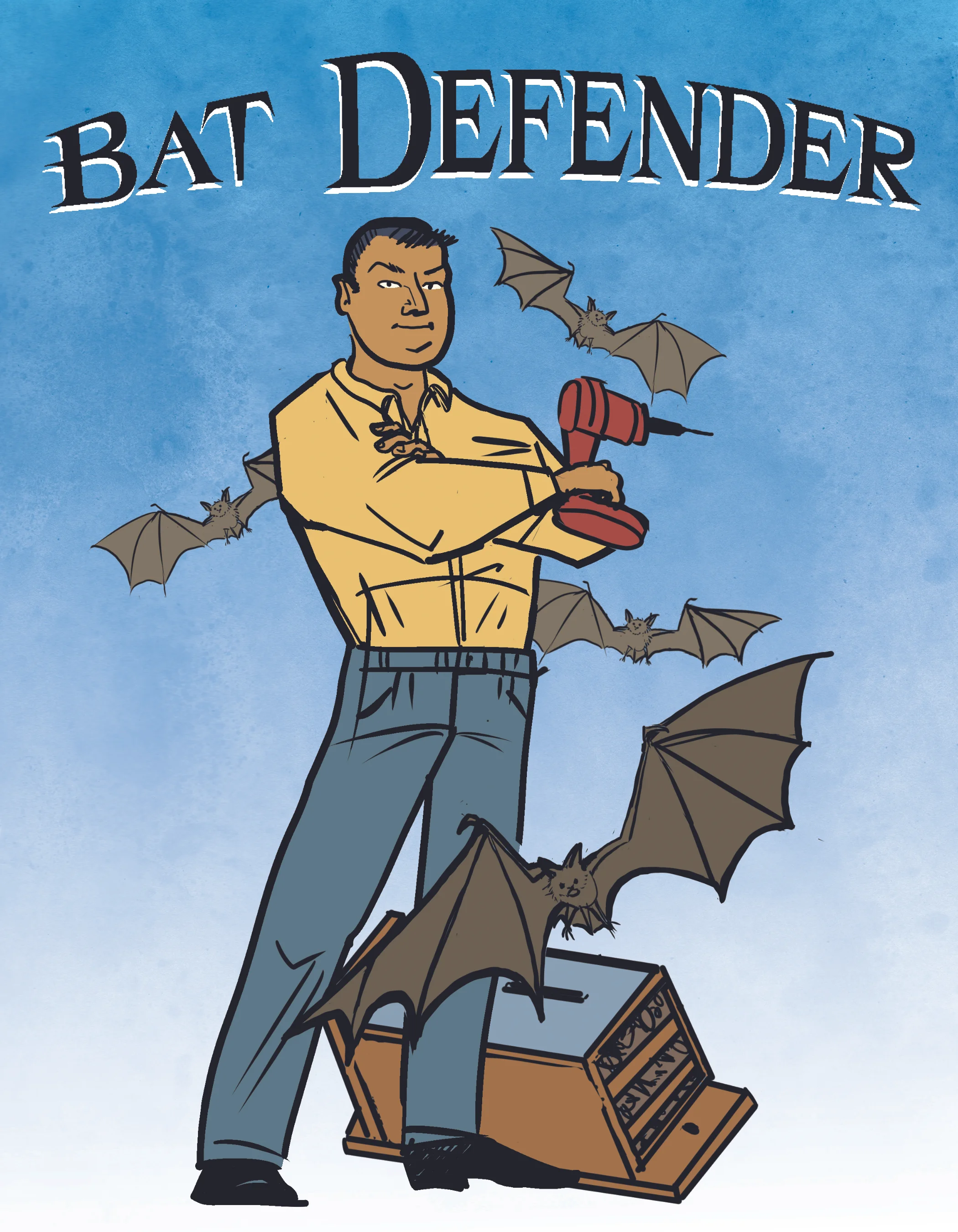 Oregon Zoo: Bat Defender comic