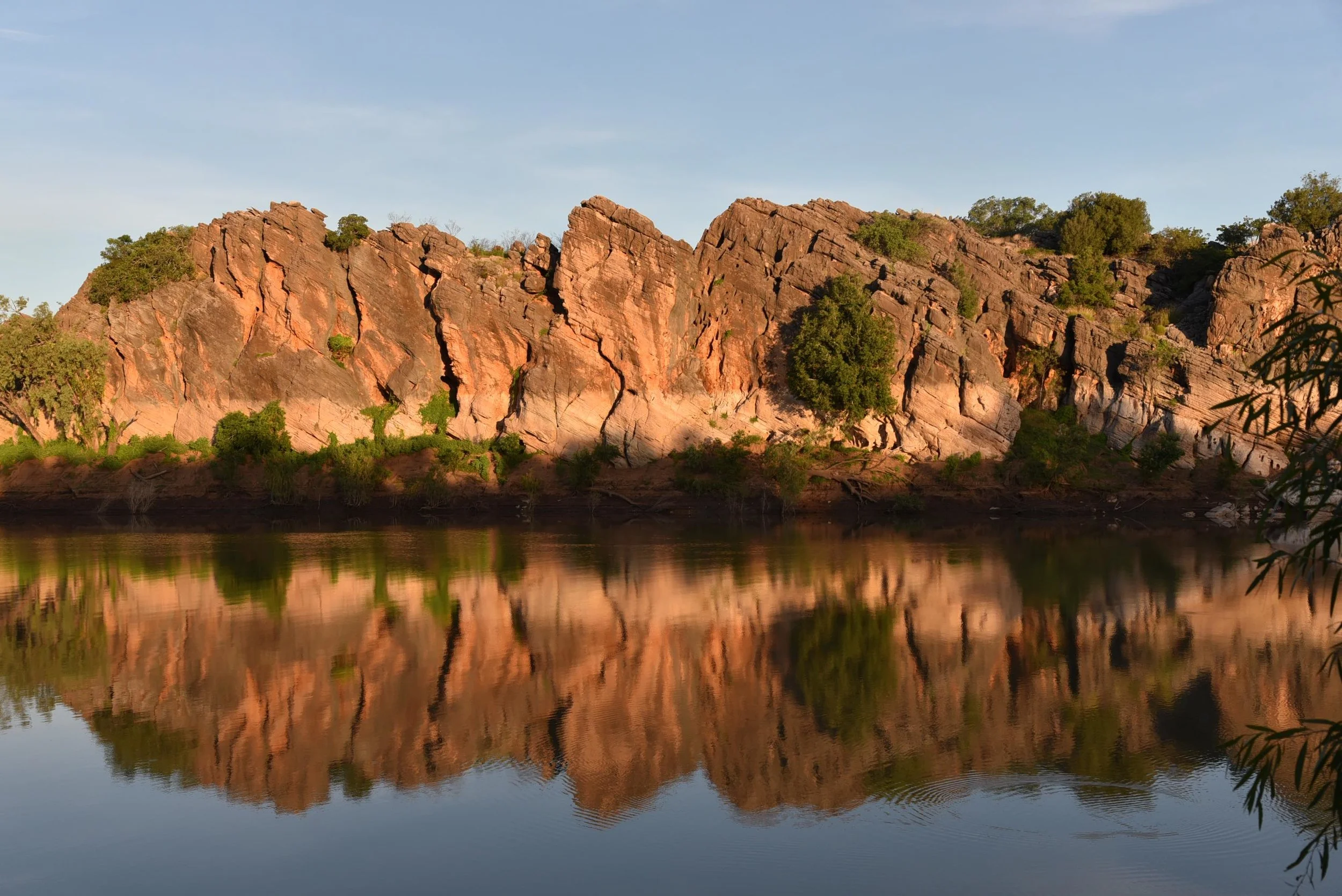 Danggu Geikie Gorge on Bunaba country in the Kimberley. Photo by Charlotte Dickie @charbllavita.
