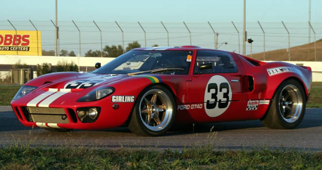 Ford GT40 Race Car