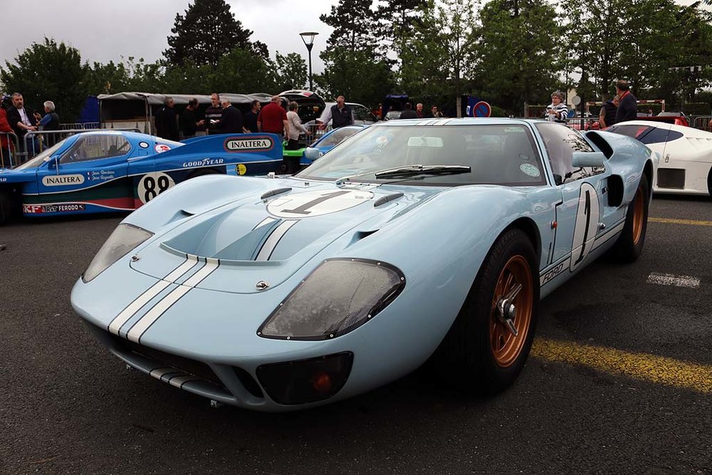 Ford 40 GT Mk II que foi ao pódio das 24H de Le Mans em leilão