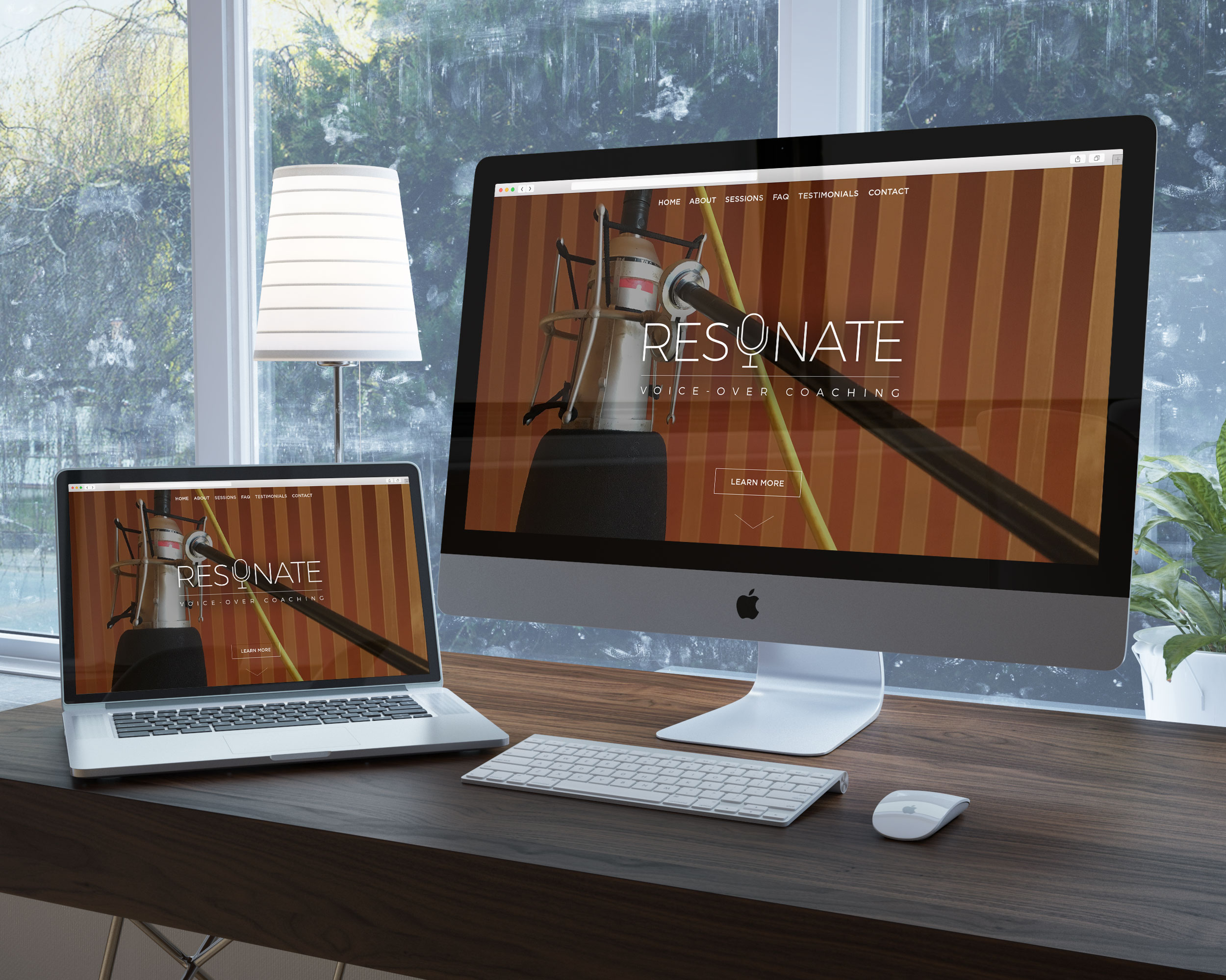 RESPONSIVE WEBSITE :: Resonate