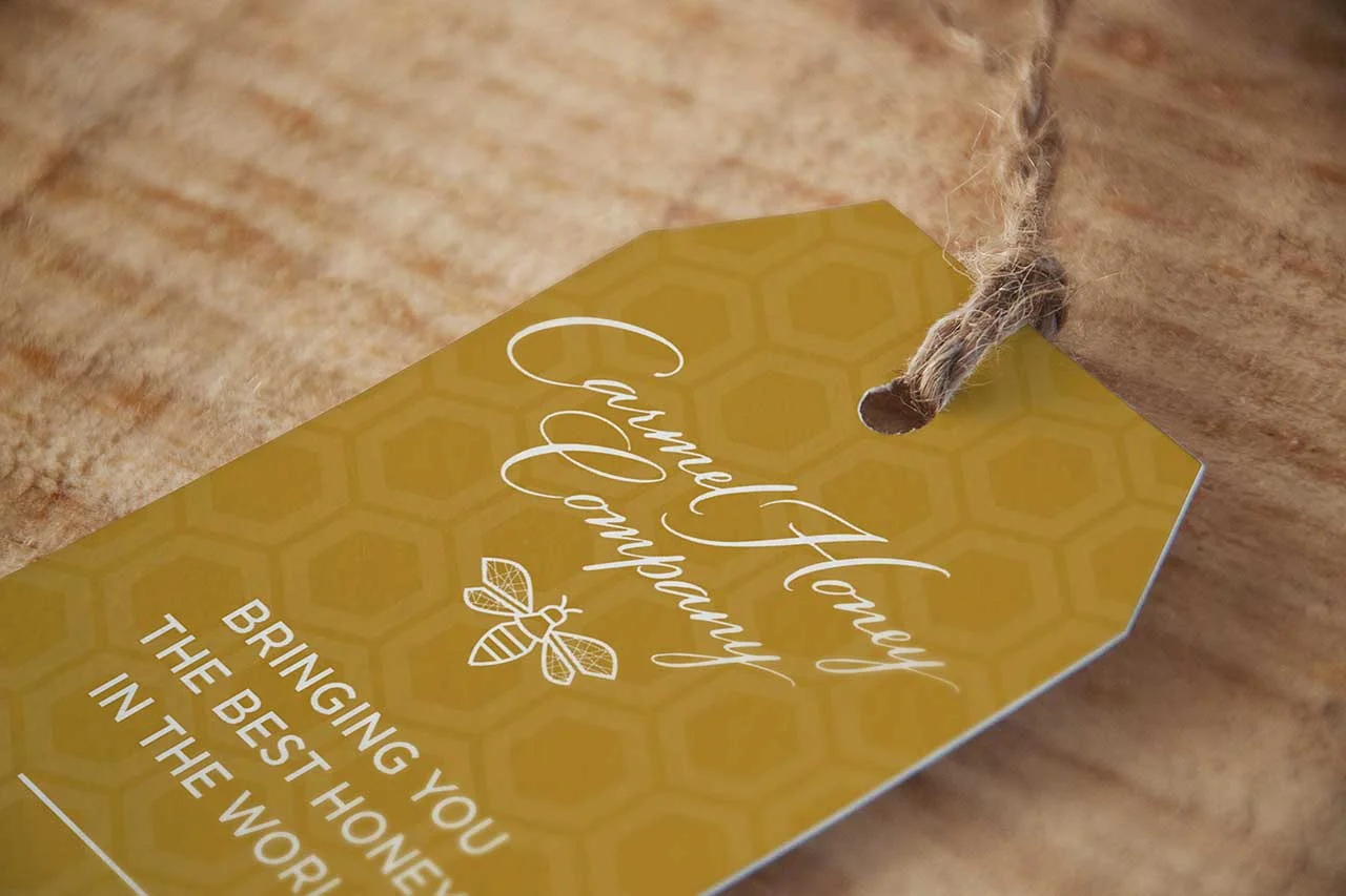 CARMEL HONEY COMPANY :: CLOTHING TAG