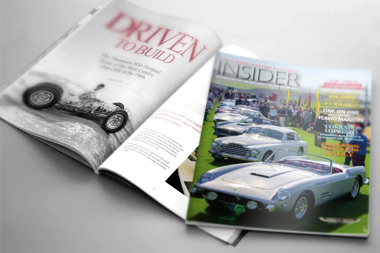 PEBBLE BEACH CONCOURS d'ELEGANCE INSIDER : ARTICLE