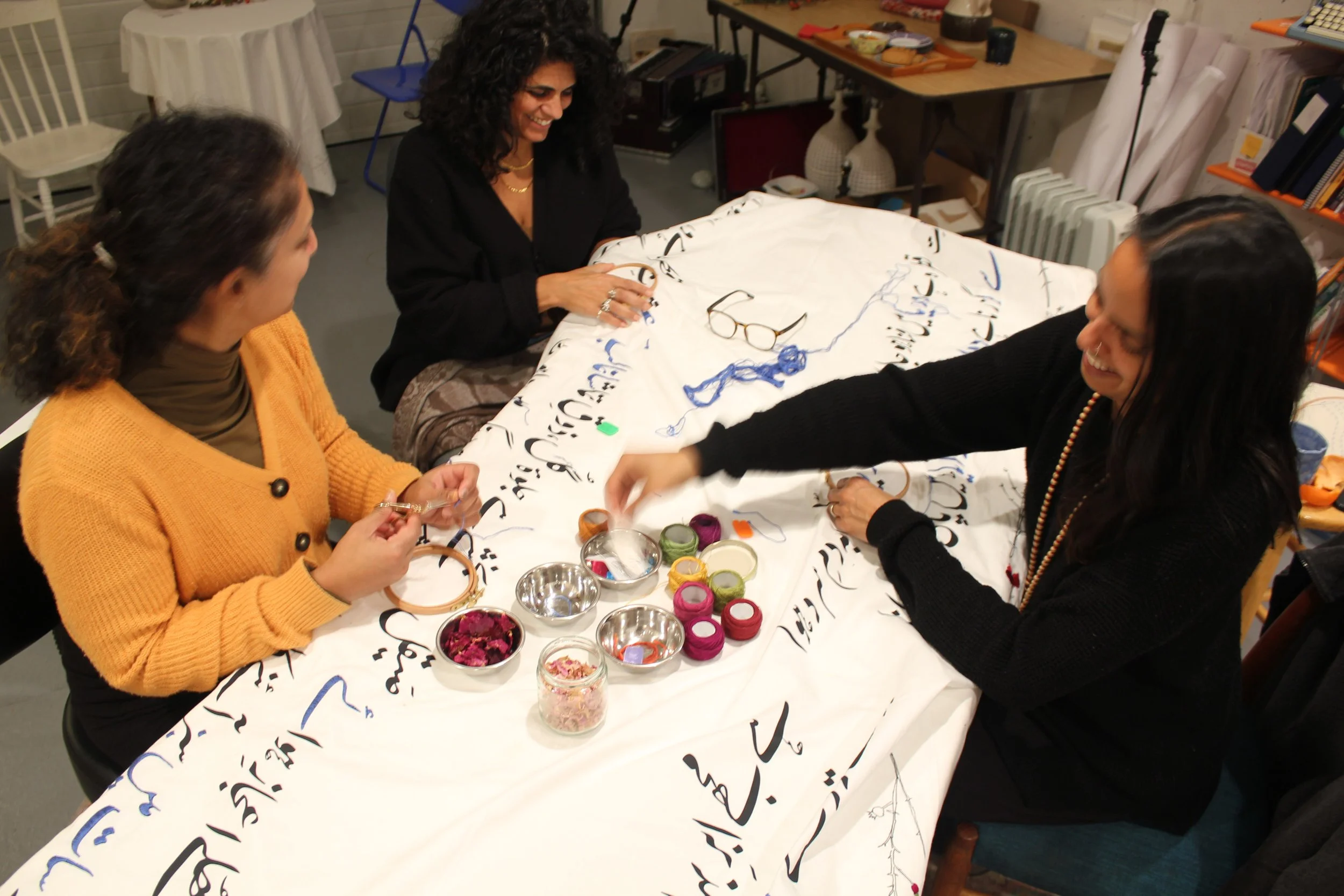  Community based stiching - AADAAB KELKE,IŁĆ (I PAY MY RESPECTS TO YOU, WILD ROSE) 2025 