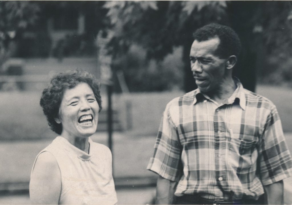 Grace Lee and James Boggs. Image courtesy of The James and Grace Lee Boggs Center to Nurture Community Leadership.