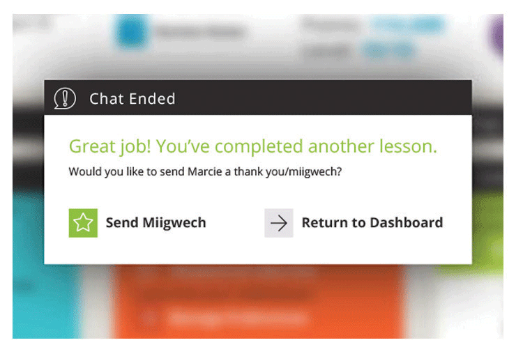"Thank yous" are a polite way to rate speakers and learning sessions.