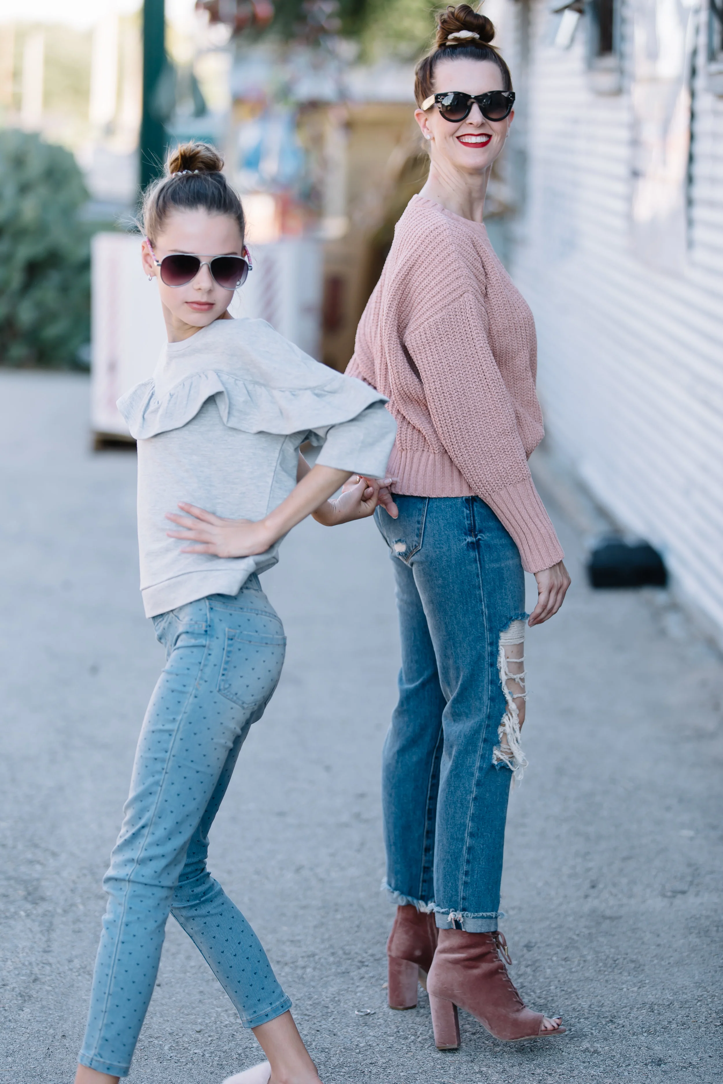 Sweaters for me and her