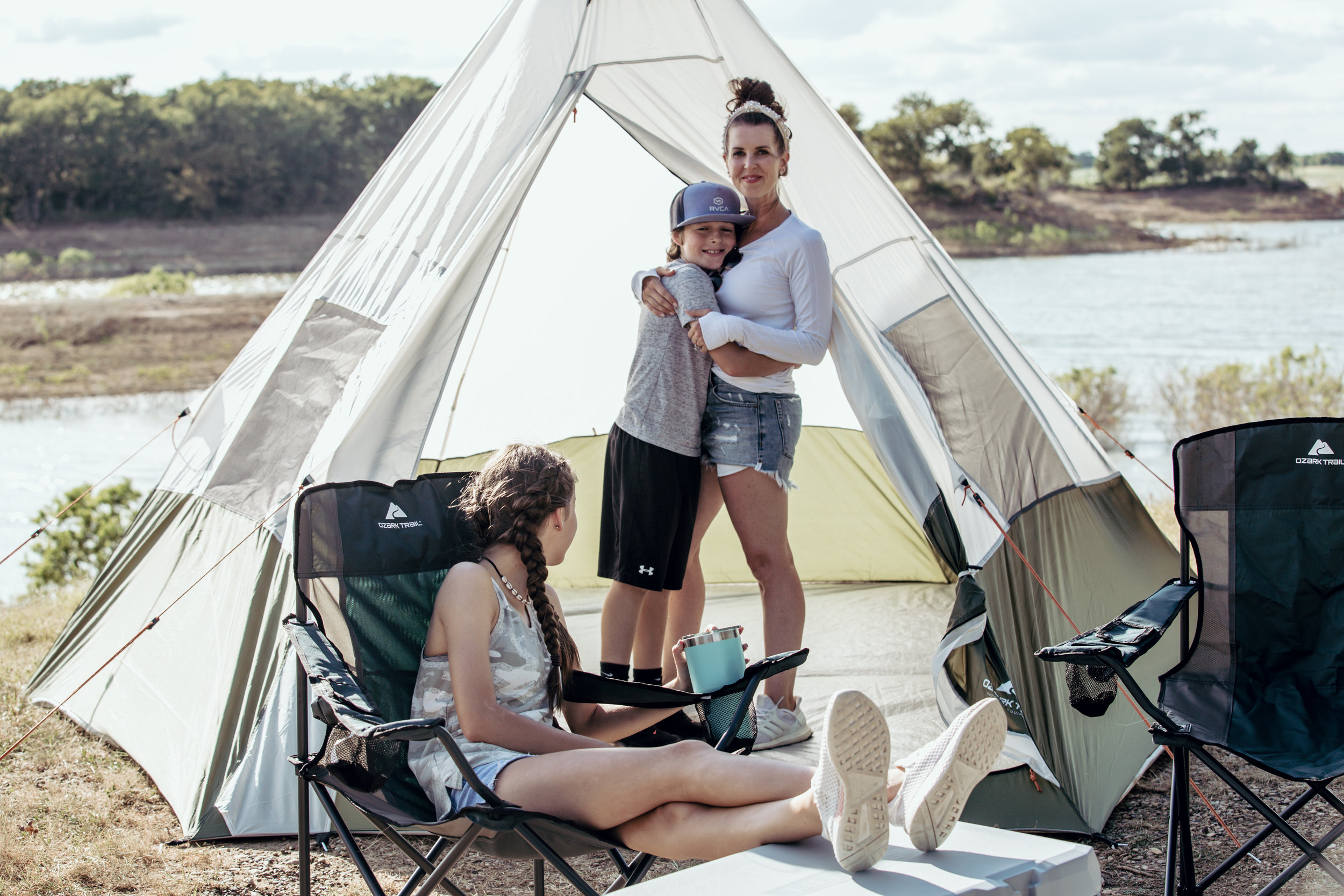 Family Camping with Walmart and Ozark Trail 