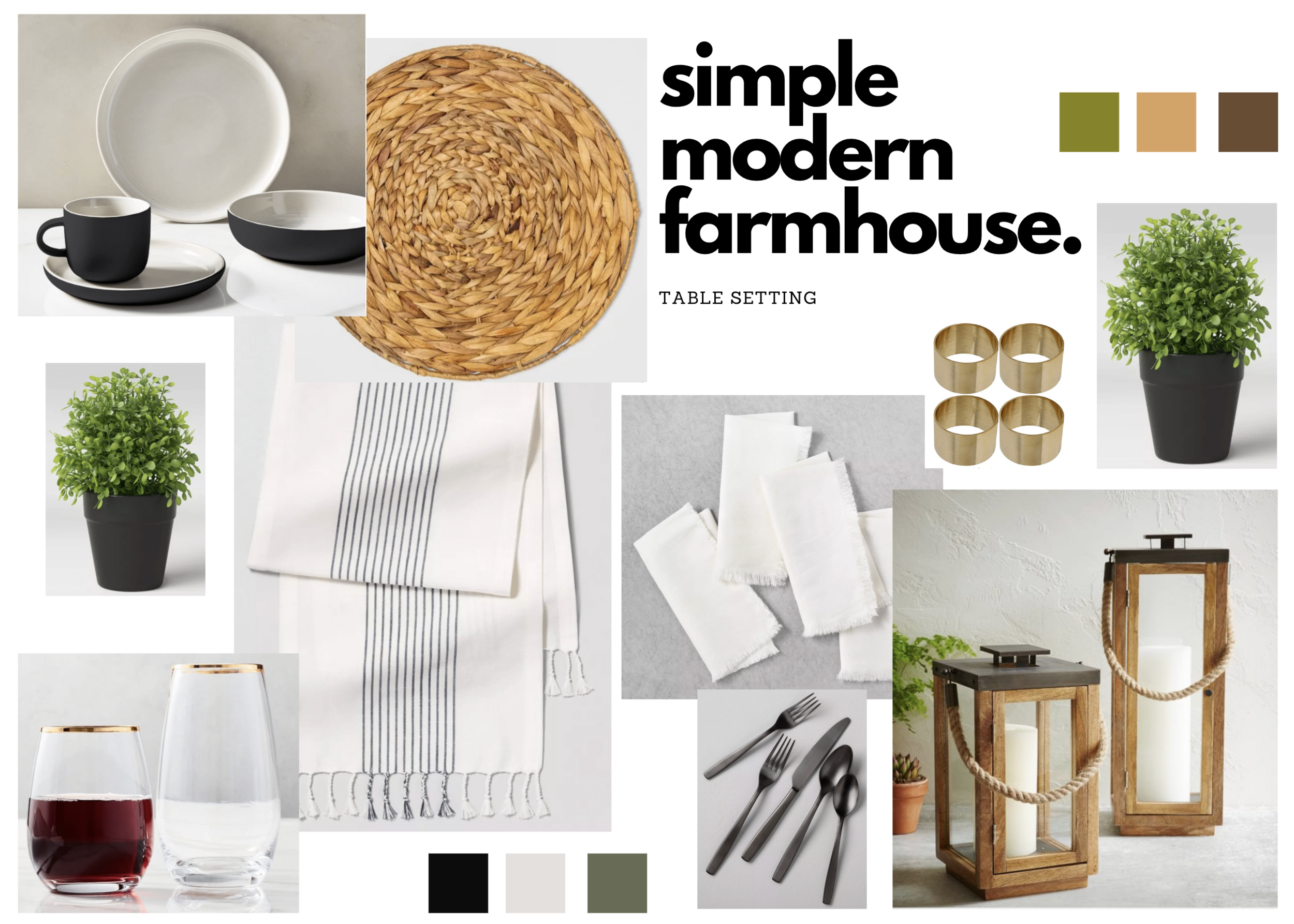 At Home Project Ideas: Table Settings