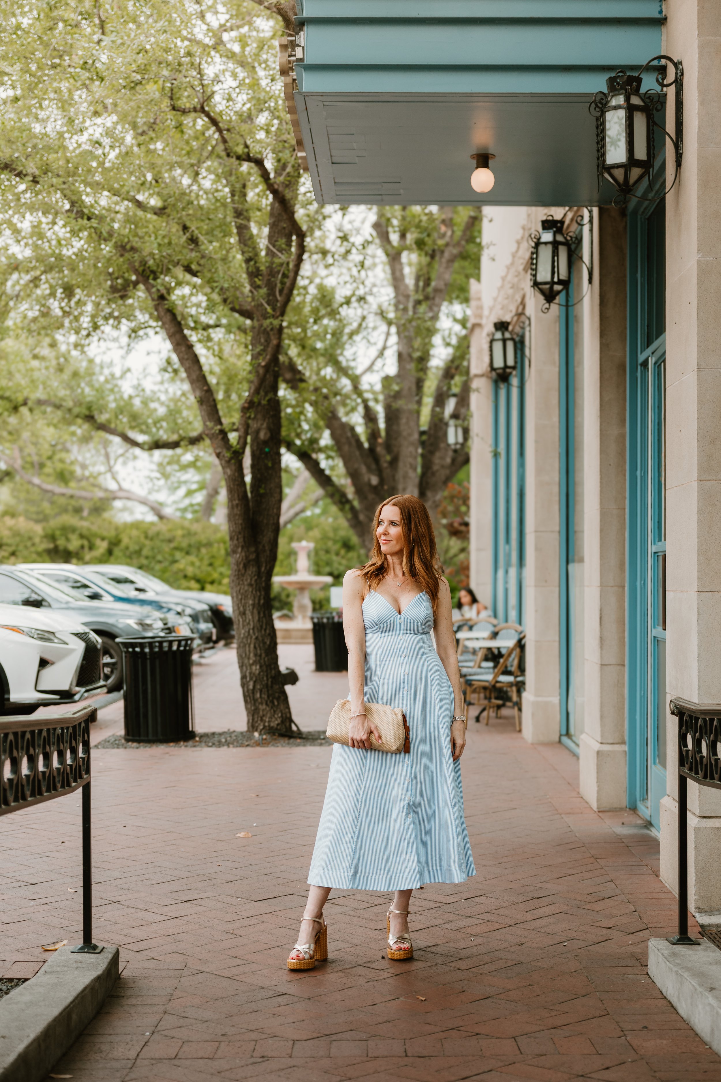 Blues in Bloom for Springtime with Saks