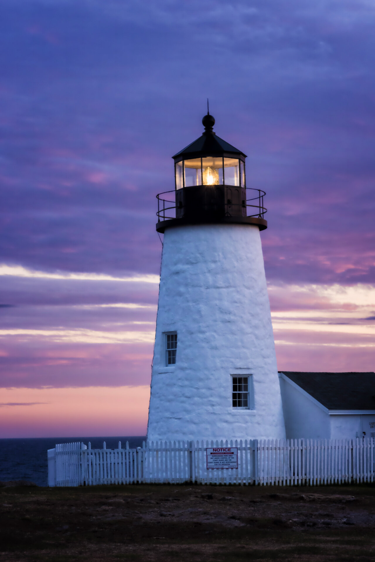  DAWN AT PEMAQUID LIGHTHOUSE Diane Darnielle 