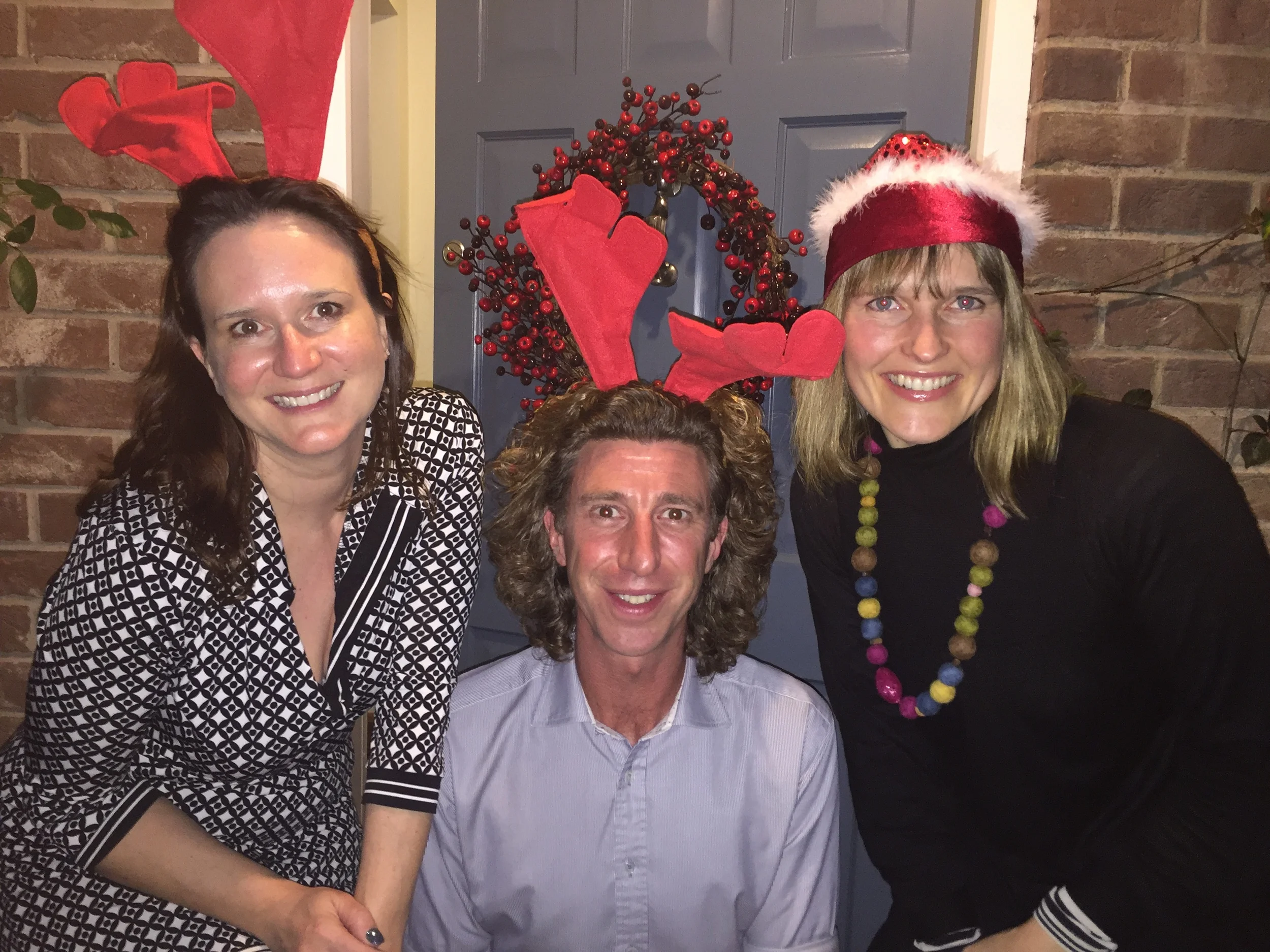 'Doctor Doctor! I have berries growing out of my head, and a droopy antler!' 'I'm afraid there is no cure for this terrible affliction. Yule just have to berry with it'