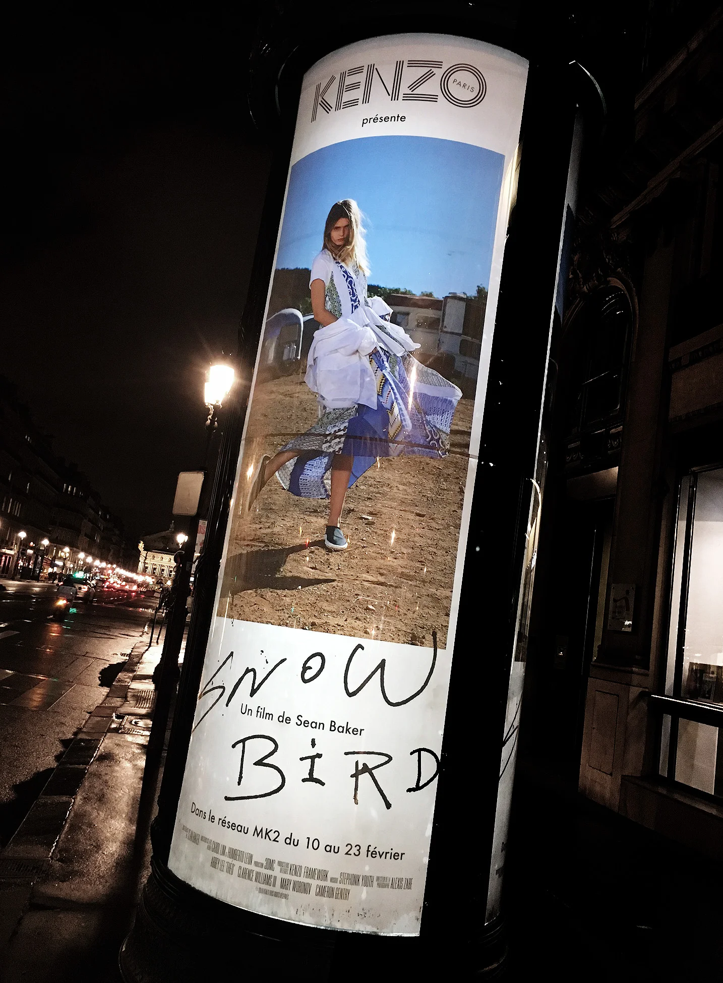 KENZO SNOW BIRD CAMPAIGN