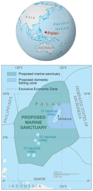 Exciting Palau News -- The Proposed Ocean Reserve set to become law!