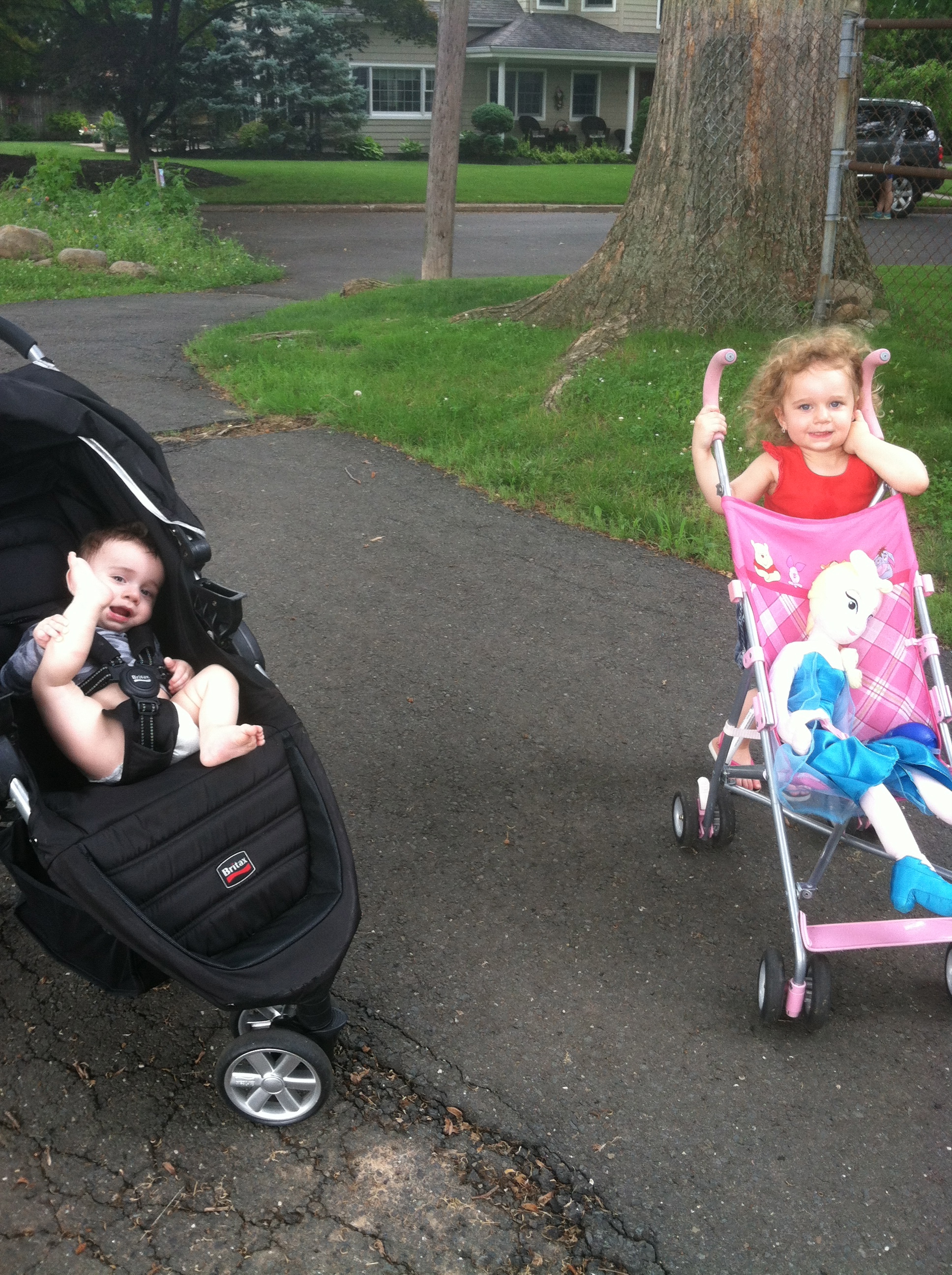 My niece and my god son. Inspiration.