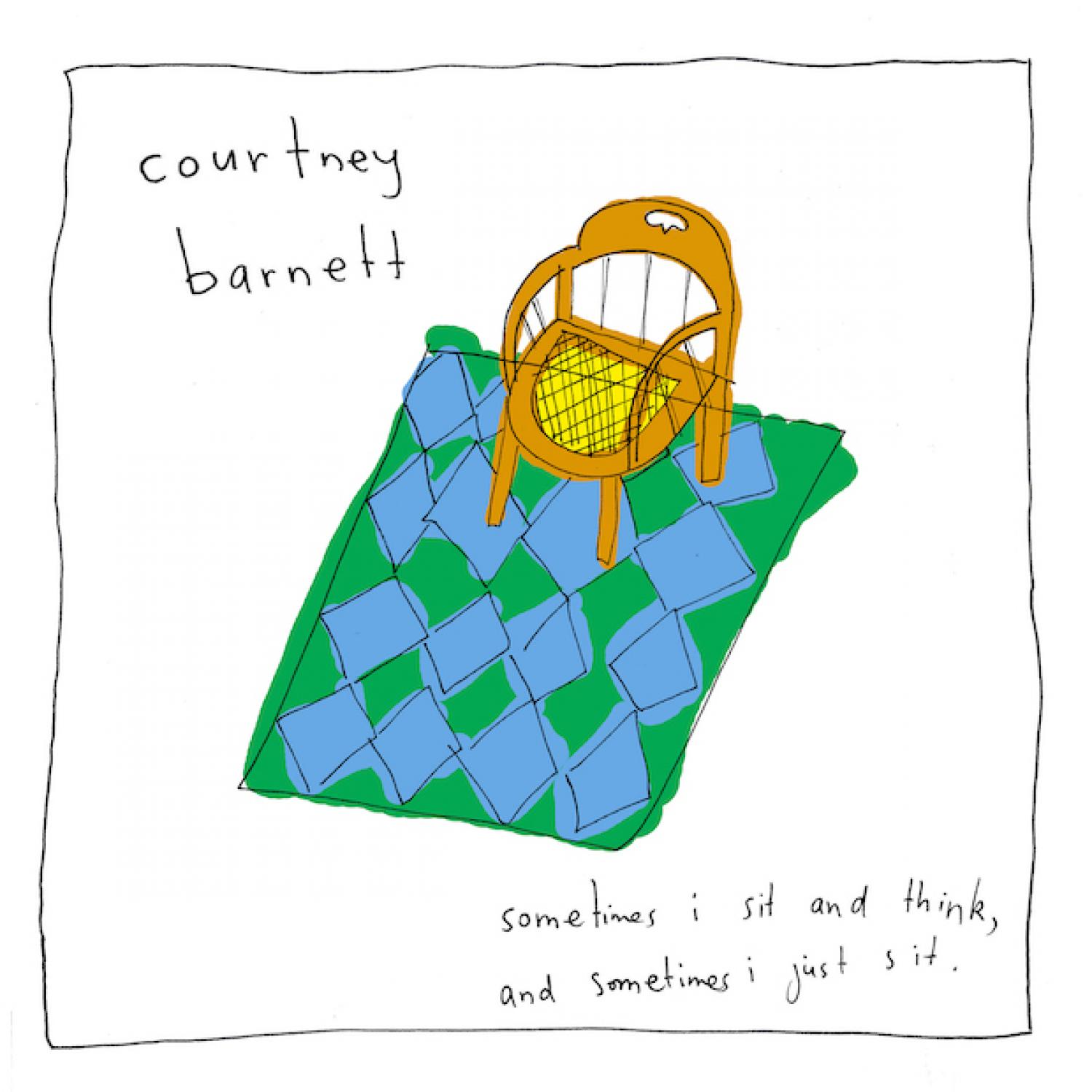 8. COURTNEY BARNETT | "SOMETIMES I SIT AND THINK, AND SOMETIMES I JUST SIT"