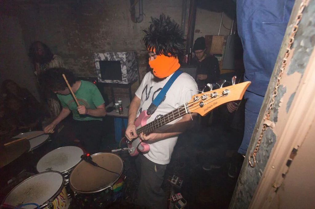 Co-owners Edan Wilbur and Matt Conboy ripping through a late night set as Fuckton.