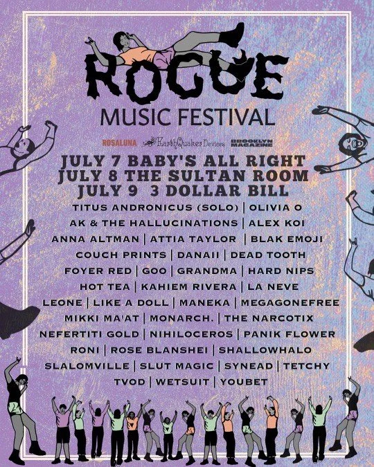 Brooklyn's Inaugural Rogue Music Festival | Post-Trash Preview
